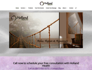 hollandhealth.org screenshot