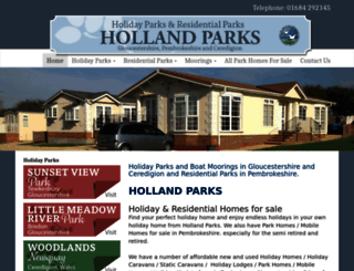 hollandparks.com screenshot