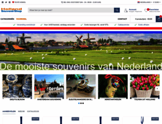 hollandsouvenirshop.nl screenshot