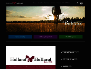 hollandtax.com screenshot