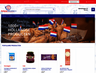 hollandwebwinkel.nl screenshot