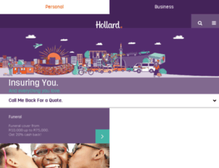 hollardtest.co.za screenshot