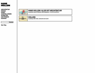 hollein.com screenshot