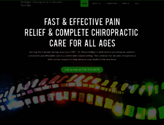 holligerchiropractic.com screenshot