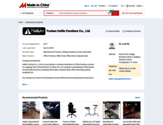 hollinfurniture.en.made-in-china.com screenshot