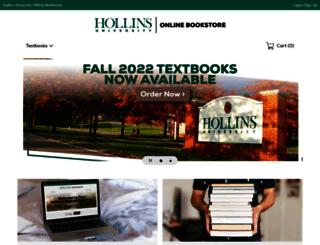 hollins.ecampus.com screenshot