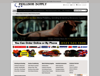 hollisonsupply.co.uk screenshot