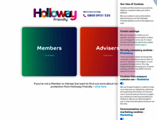 holloway.co.uk screenshot