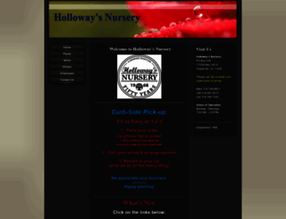 hollowaysnursery.com screenshot