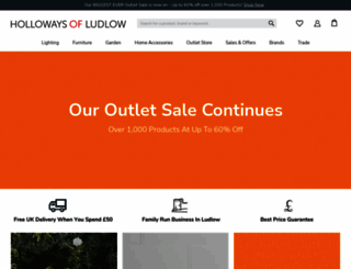 hollowaysofludlow.com screenshot