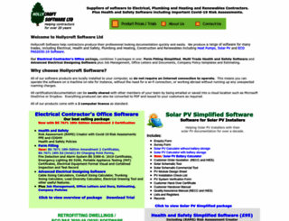 hollycroftsoftware.co.uk screenshot