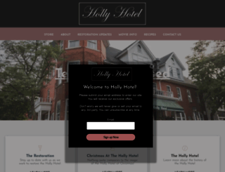 hollyhotel.com screenshot
