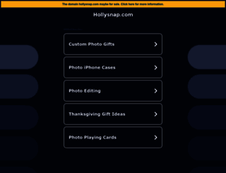 hollysnap.com screenshot