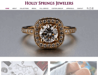 hollyspringsjewelers.com screenshot