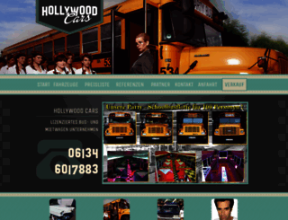 hollywood-cars.de screenshot