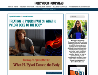 hollywoodhomestead.com screenshot