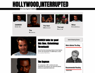 hollywoodinterrupted.com screenshot