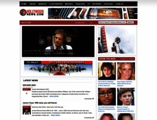 hollywoodnews.com screenshot
