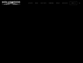 hollywoodphotobooth.com screenshot