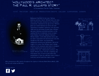 hollywoodsarchitect.org screenshot