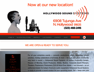 hollywoodsound.com screenshot