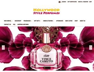 hollywoodstyleperfumes.com screenshot