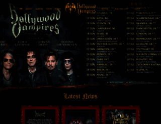 hollywoodvampires.com screenshot