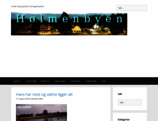 holmenbyen.no screenshot