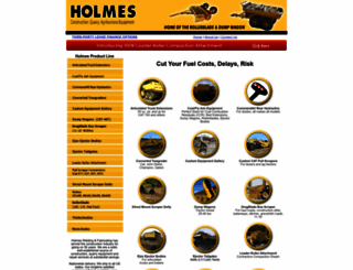 holmeswelding.com screenshot