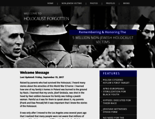 holocaustforgotten.com screenshot
