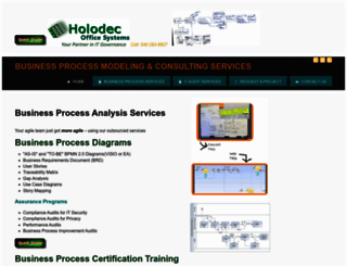 holodecoffice.com screenshot