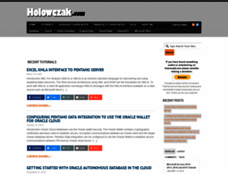 holowczak.com screenshot