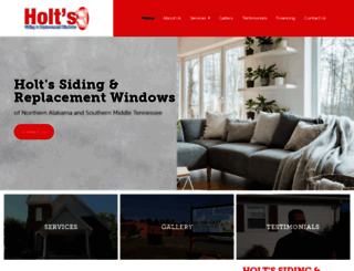holts-siding-windows.com screenshot
