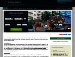 holy-land-jerusalem.hotel-rn.com screenshot