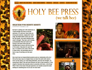 holybeepress.com screenshot