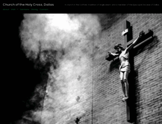 holycrossdallas.org screenshot