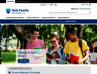 holyfamily.bncollege.com screenshot