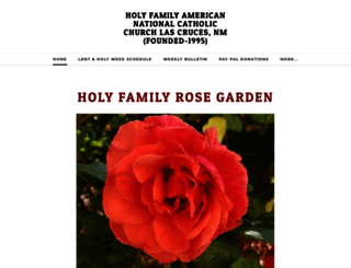 holyfamilyancc.com screenshot