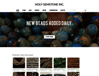 holygemstone.com screenshot