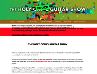 holygrailguitarshow.com screenshot