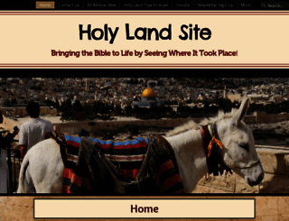 holylandsite.com screenshot