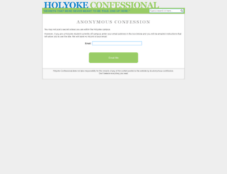 holyokeconfessional.com screenshot