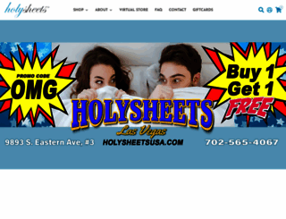 holysheetsusa.com screenshot