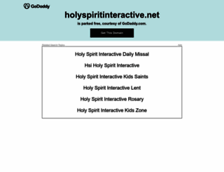 holyspiritinteractive.net screenshot