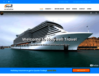 holywelltravel.com screenshot