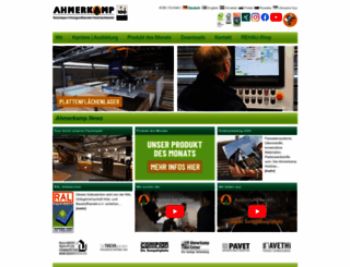 holz-ahmerkamp.de screenshot