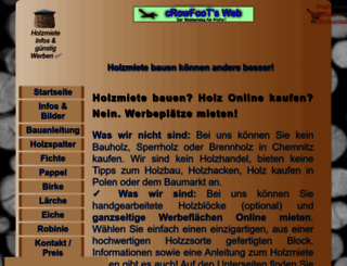 holz-mieten.de screenshot