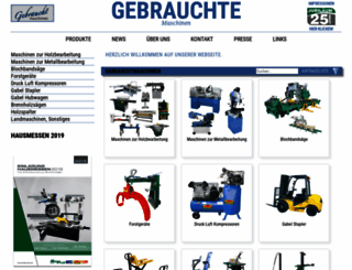 holzbearbeitungsmaschinen.at screenshot