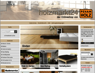 holzmarkt24.at screenshot