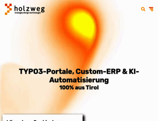 holzweg.com screenshot